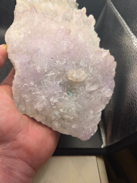 Amethyst flower formation natural plate! 2 pounds, 7"by 5" inches