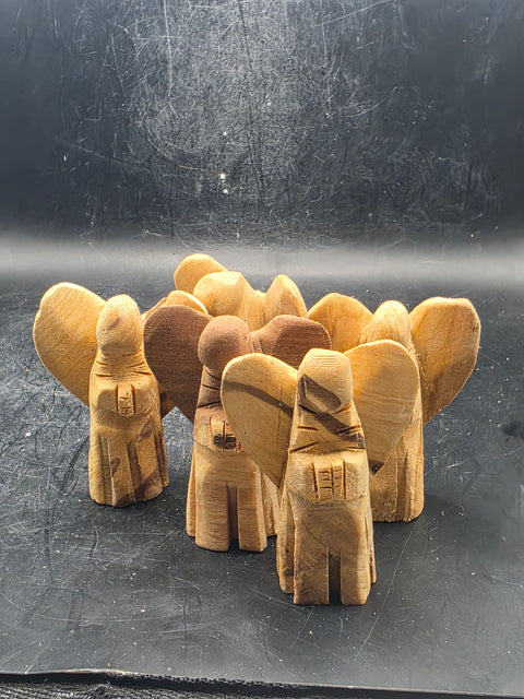 Palo santo angel "holy wood" 2 inches tall