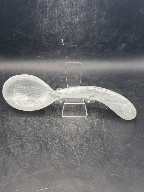 Selenite spoon! 5.5 inches long!