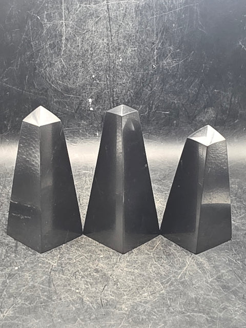 Shungite tower! 2.7 too 3 inches tall