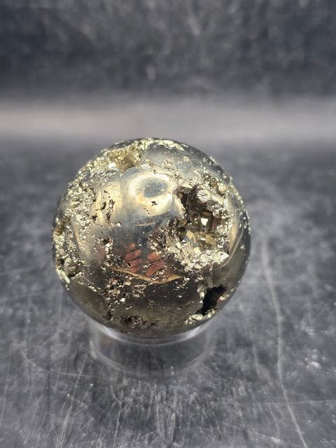 Pyrite sphere! 45.4mm, 1.7 inches, 7.8 ounces