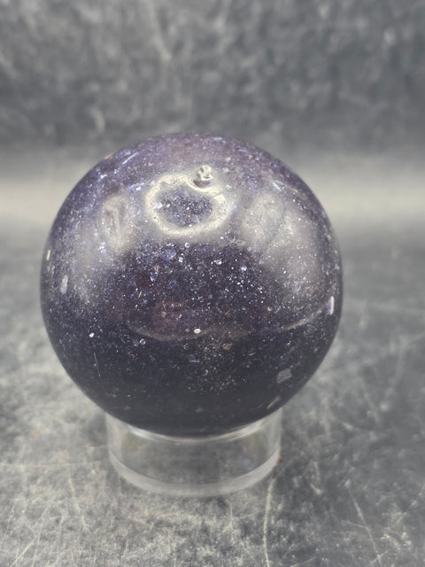 Lepidolite sphere! 51.8mm, 2 inches, 6 ounces