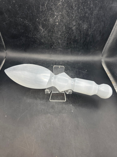 selenite knife! 7.5 inches long!