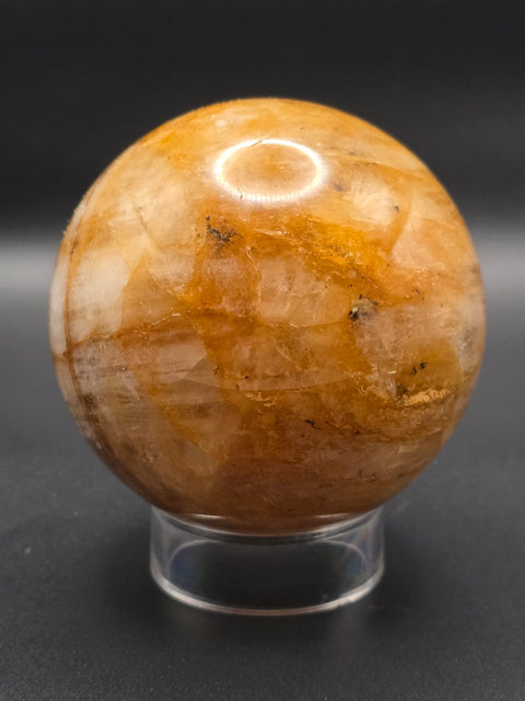 Large golden healer sphere! 79mm, 3.1 inches, 1.8 pounds