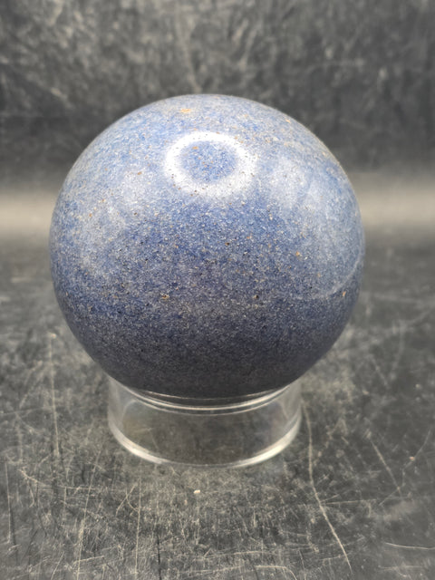 Lazulite sphere! 15.3 ounces, 67mm, 2.6 inches