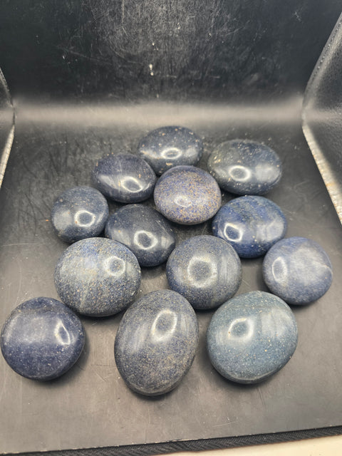 Lazulite palm stone! 1.6 too 2 inches