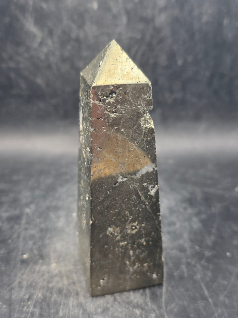 Pyrite tower! 7.5 ounces, 3.5 inches tall!