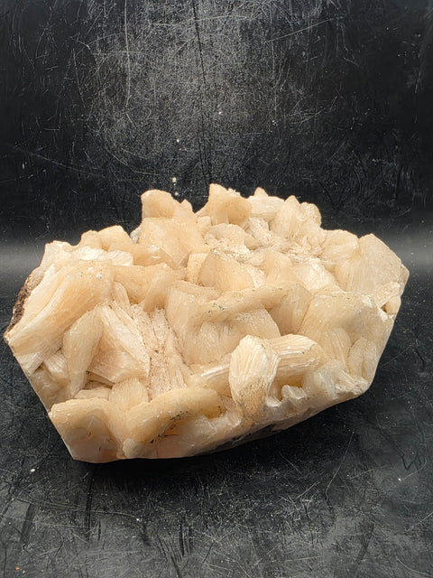 stilbite free form! 1.8 pounds, 5.4 inches long, 3.7 wide!