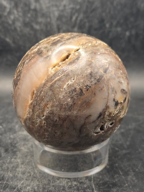 Sphalerite sphere! 65.5mm, 2.5 inches, 13.9 ounces