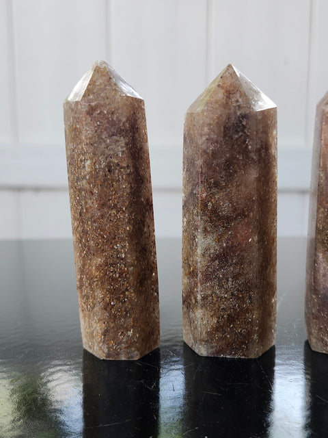 Ghost crystal tower! 2.5 ounces, 3 to 4 inches
