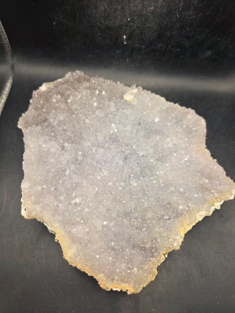 Amethyst flower formation plate! 1.8 pounds, 7.1 inches tall, 6.1" wide