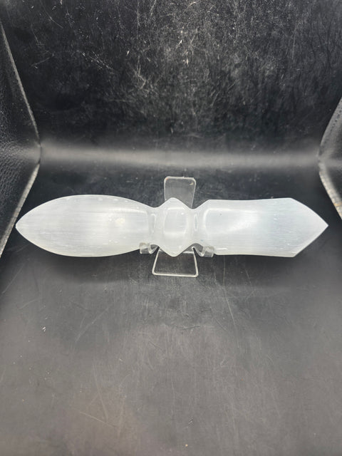 Double ended selenite knife! 7.5 inches long!