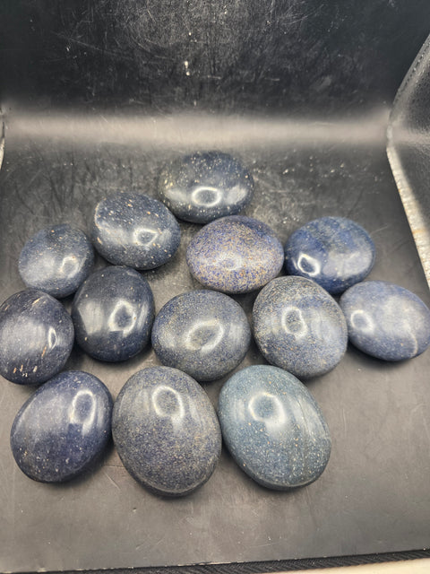 Lazulite palm stone! 1.6 too 2 inches