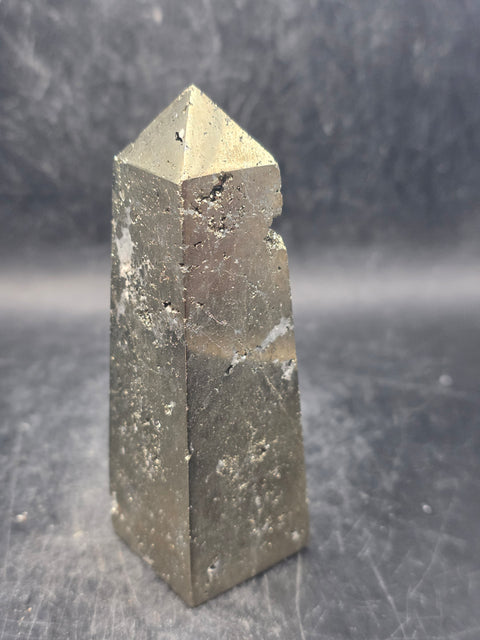 Pyrite tower! 7.5 ounces, 3.5 inches tall!