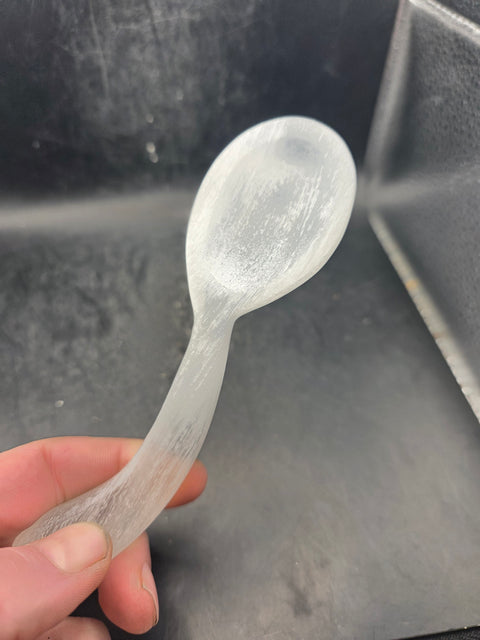 Selenite spoon! 5.5 inches long!