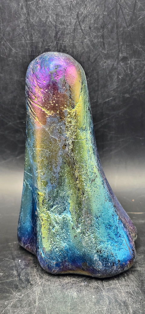 Aura Quartz ghost,elephant foot,tower! 14 ounces, 4 inches