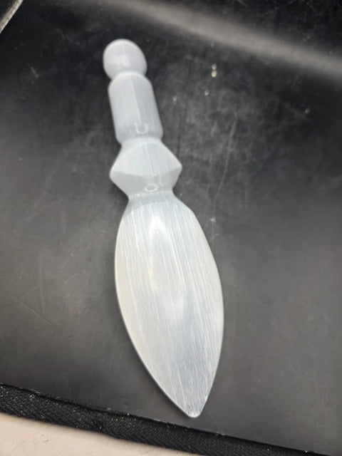selenite knife! 7.5 inches long!