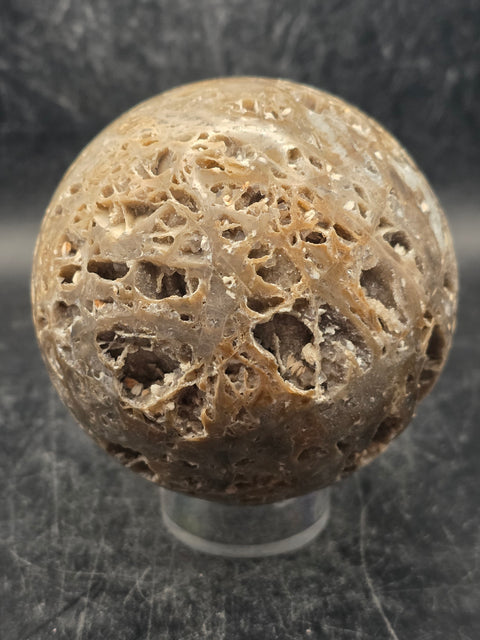 Sphalerite sphere! 71.6 ounces, 2.8 inches, 15.6 ounces