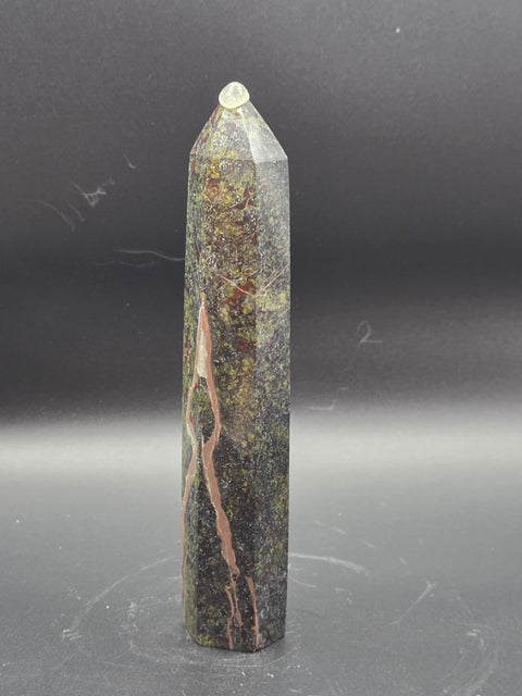 Large dragon bloodstone tower! 6.5 inches tall, 10.5 ounces