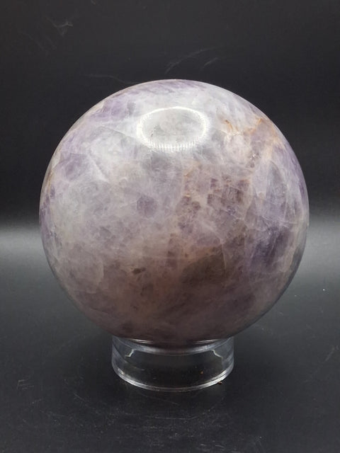 Jumbo dream amethyst sphere! 2.6 pounds, 91.6mm, 3.6 inches