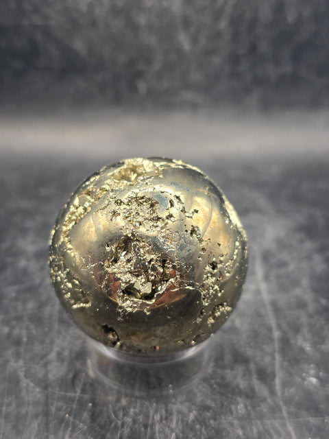 Pyrite sphere! 45.4mm, 1.7 inches, 7.8 ounces