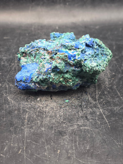 Raw Azurite chrysocolla crystal! 7.1 ounces, 2.6 inches wide