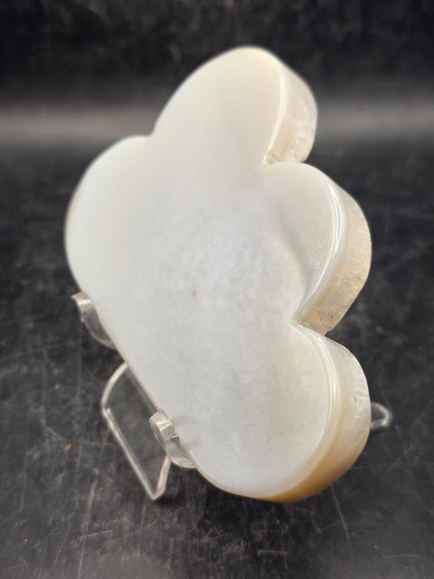Druzy agate cloud! 4.6 ounces! 3.8 inches wide, 2.5 inches tall