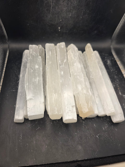 Large 5.5 inch raw selenite stick!