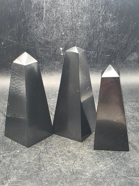 Shungite tower! 2.7 too 3 inches tall