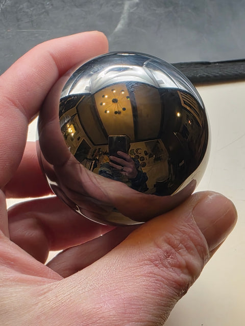 Terahertz sphere! 56.5mm, 2.2 inches, 7.9 ounces