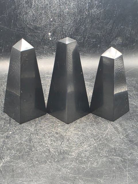Shungite tower! 2.7 too 3 inches tall
