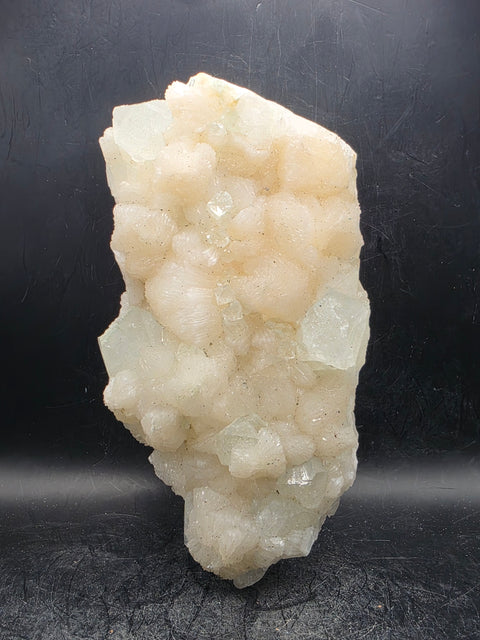 Apophyllite free form! 2.14 pounds, 7 inches long, 3.7 inches wide!