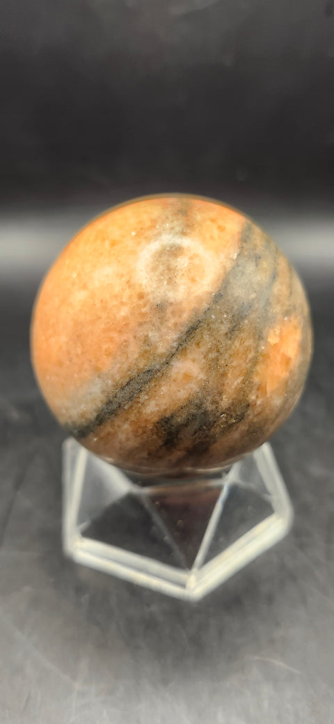 Calcite sphere! 51.9mm, 2 inches,  7 ounces