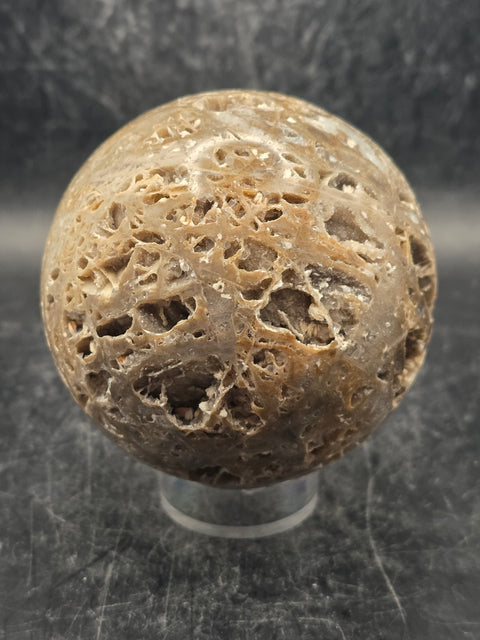 Sphalerite sphere! 71.6 ounces, 2.8 inches, 15.6 ounces