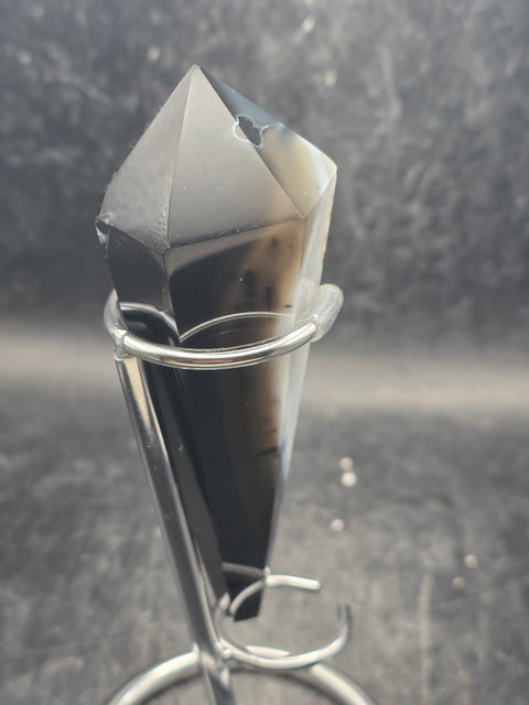 Agate scepter! 4.1 inches tall, 3.5 ounces