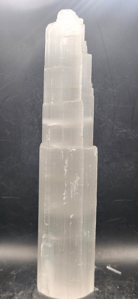Selenite tower! 8 inches, 15 ounces!