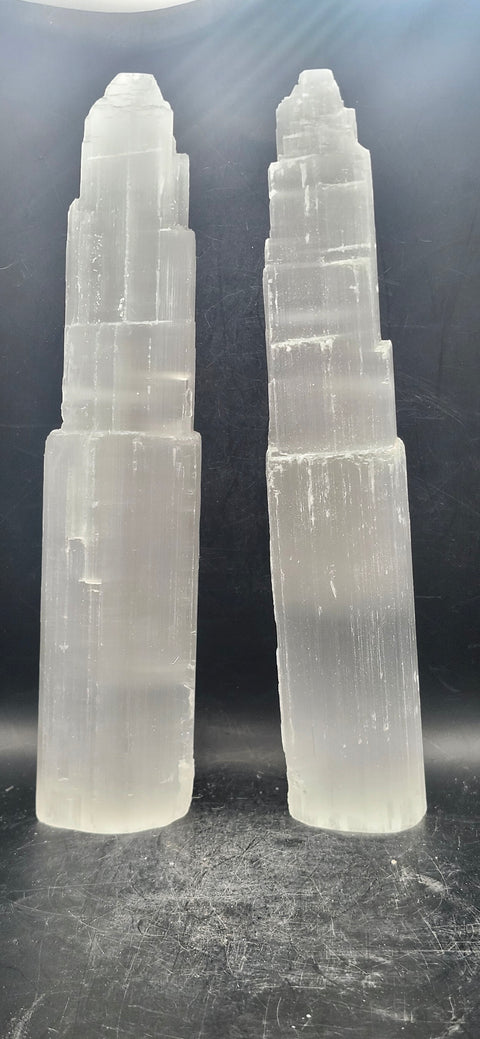 Selenite tower! 8 inches, 15 ounces!