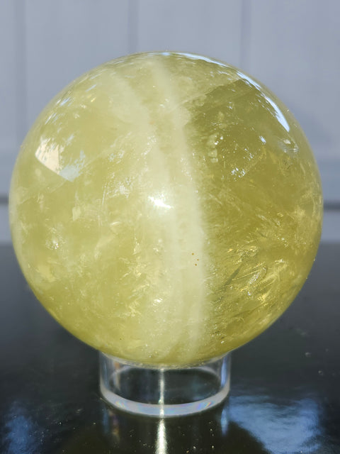 Citrine sphere! 1.1 pound, 70mm, 2.77 inches