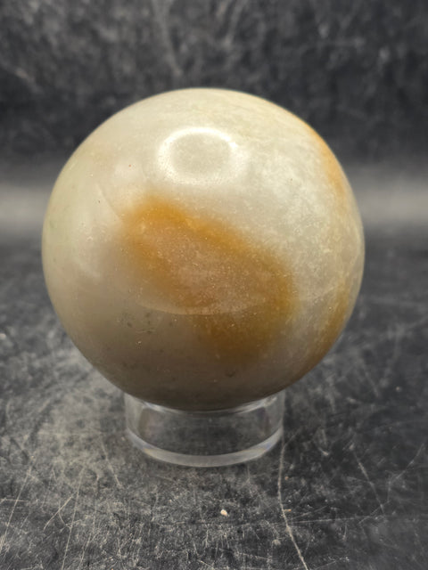 Ocean jasper sphere! 59.4mm, 2.3 inches, 10 ounces