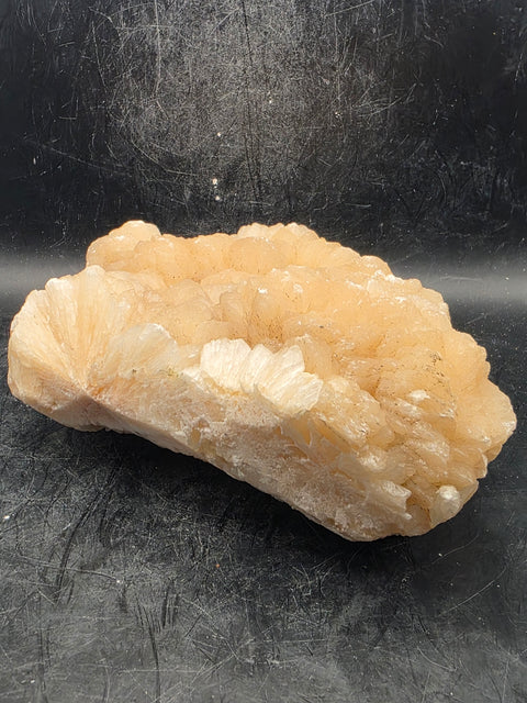 Stilbite free form! 1.12 pounds, 5.8 inches long, 4.5 inches wide!