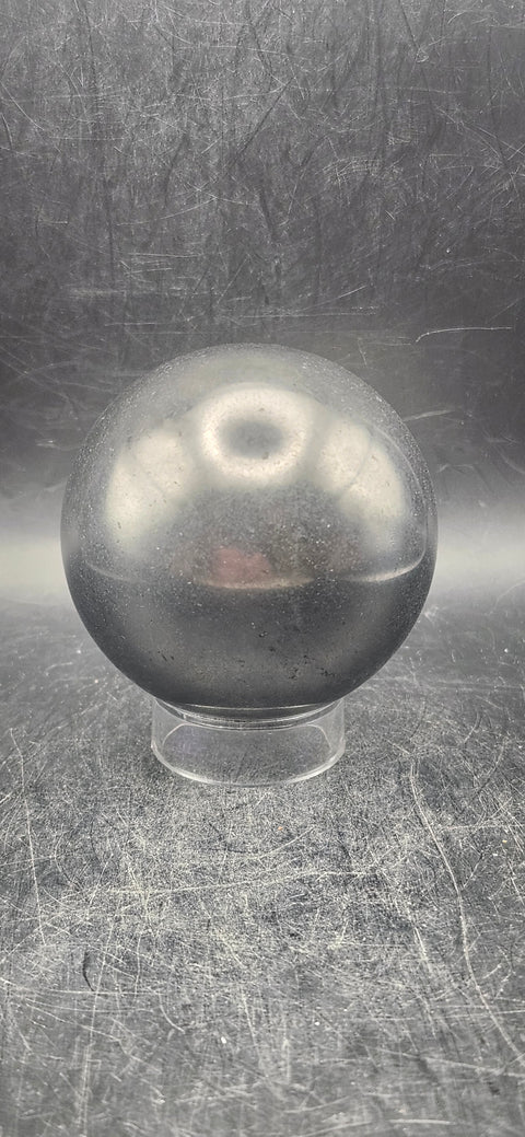 Polished Shungite sphere! 59mm, 2.3 inches, 6 ounces