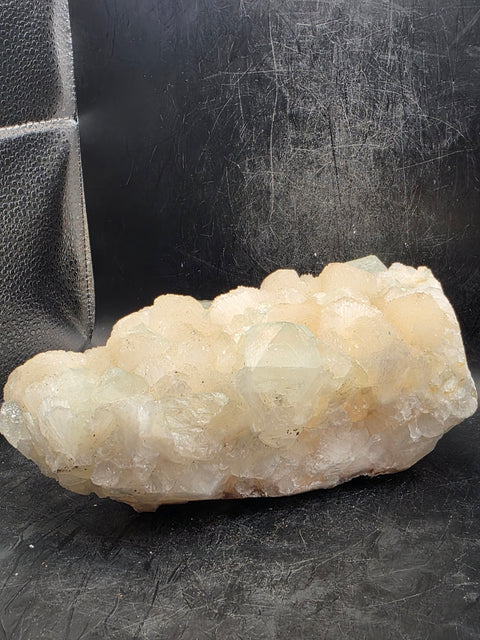 Apophyllite free form! 2.14 pounds, 7 inches long, 3.7 inches wide!