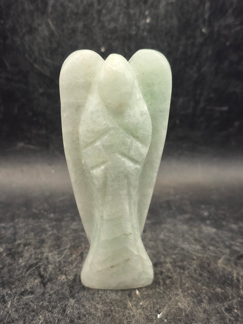 Amazonite gemstone angel! 3 inches tall, 1.7 ounces
