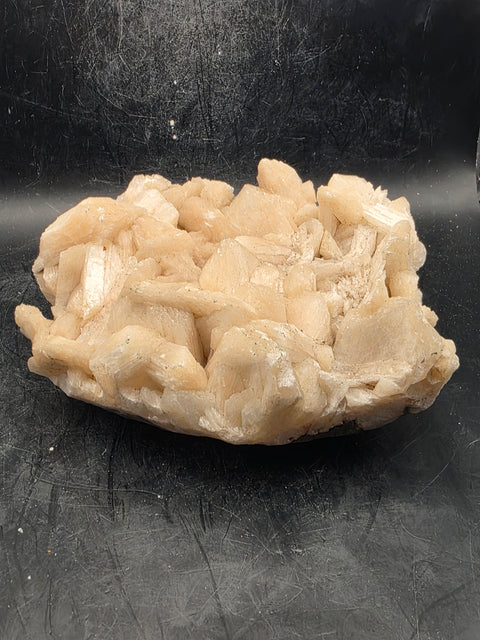 stilbite free form! 1.8 pounds, 5.4 inches long, 3.7 wide!