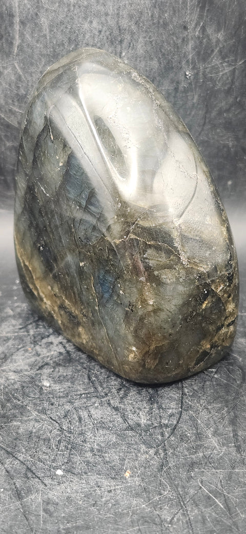 Labradorite free form! 1.3 pounds, 3.3 inches tall, 3" wide