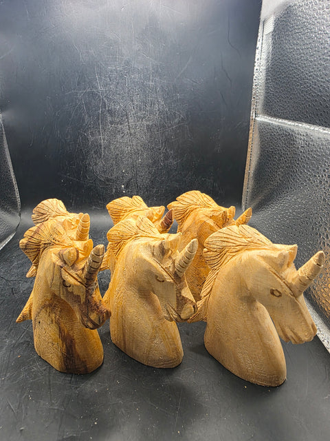 Palo santo unicorn! "Holy wood" 2.9 inches tall!