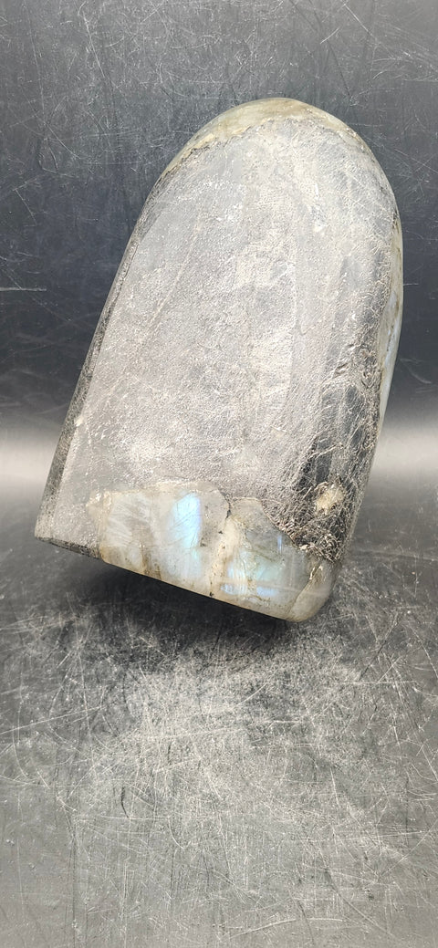 Labradorite free form! 1.13 pounds, 4.6" tall, 2.8" wide,1.7" thick