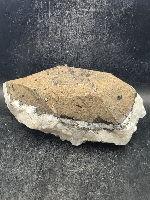 Apophyllite free form! 1.13 pounds, 5.9 inches long, 2.8" wide