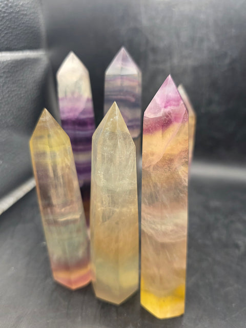 Candy florite tower! 3.8 too 4.8 inches tall!