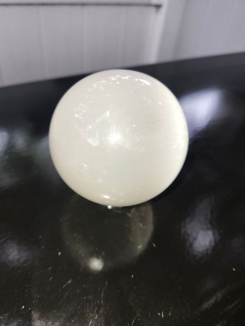 1.2 pound, 3 inch Selenite sphere